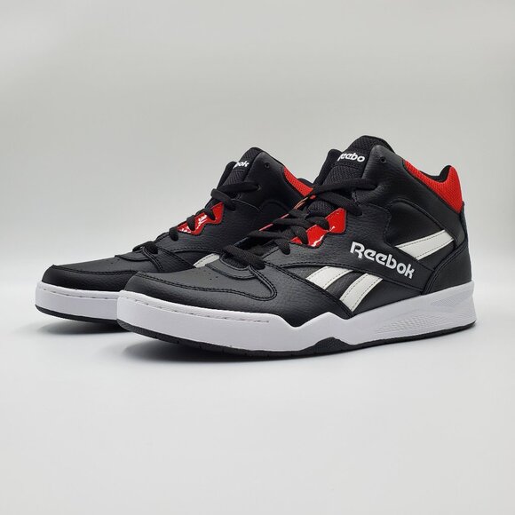 Reebok Royal BB4500 HI2 Men’s Basketball Shoes Black White Red CN6857 NEW main image 9